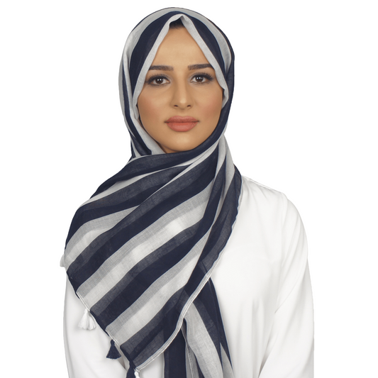 Print/ Pattern Scarf Hijab/ Headwrap Shawl Sailor